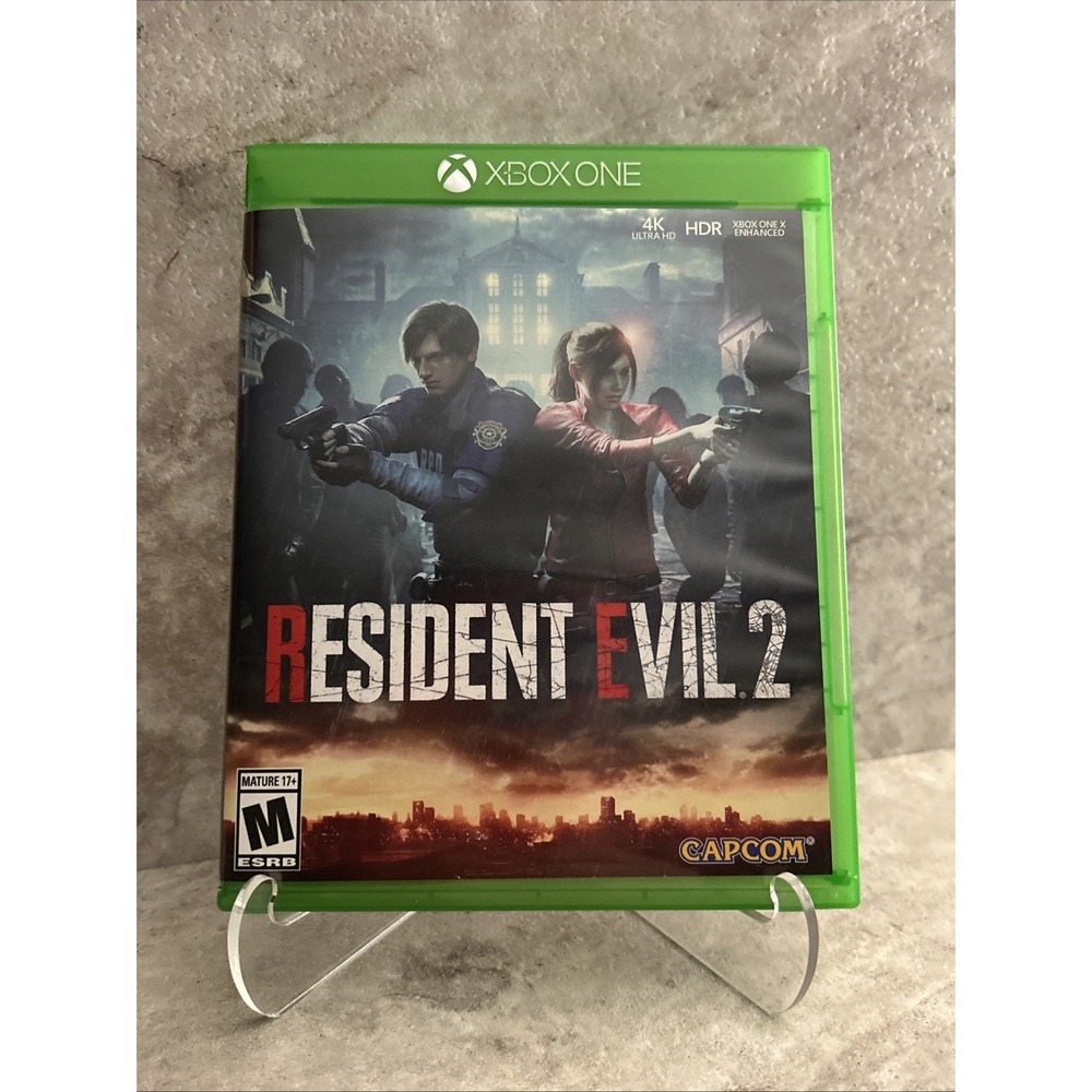 Capcom Resident Evil 2 (Xbox One) 2019 4K Ultra HD HDR Xbox One X Enhanced VG+